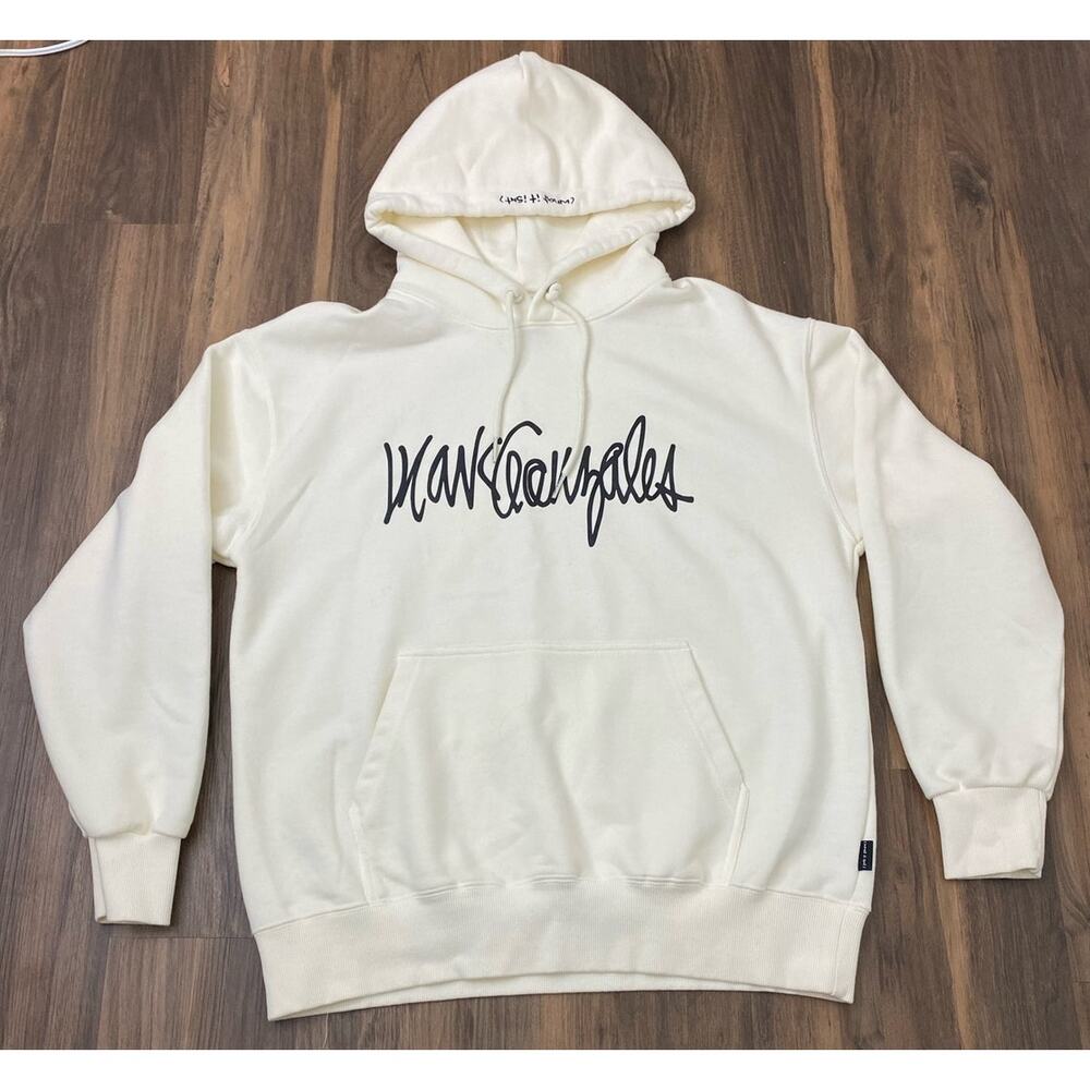 RARE What it isNt x Mark Gonzalez signature graphic pullover hoodie M